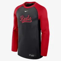 Cincinnati колір червонийs Authentic Collection Game Time чоловічі Nike Dri-FIT MLB Pullover Crew колір чорний