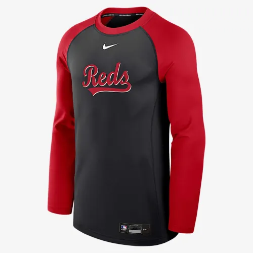 Cincinnati колір червонийs Authentic Collection Game Time чоловічі Nike Dri-FIT MLB Pullover Crew колір чорний