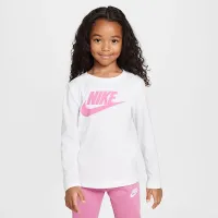 Nike Club Little дитячі Long Sleeve футболка, Vest, and Pants комплект Pink
