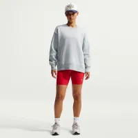 Nike Sportswear Phoenix Fleece женская оверсайз Crew-Neck свитшот цвет серый