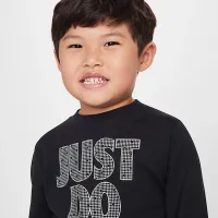 Nike Shine Toddler Long Sleeve футболка цвет черный