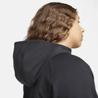 Nike Tech мужские Lightweight Knit Full-Zip Толстовка с капюшоном цвет черный
