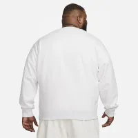 Nike Solo Swoosh чоловічі Fleece Crew колір коричневий