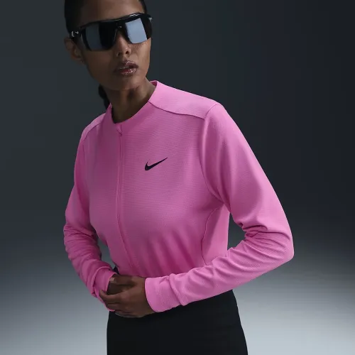 Nike Dri-FIT UV Advantage женская Full-Zip Top Pink