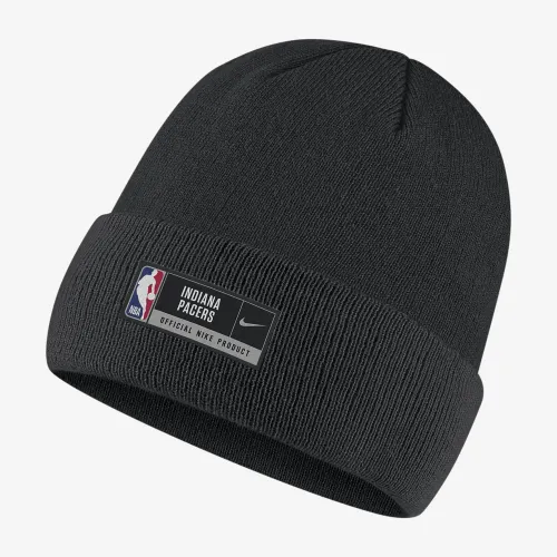 Indiana Pacers Nike NBA Cuffed Beanie колір чорний