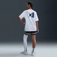 Nike A'ja Wilson жіноча A'symmetric Mid-Rise Single-Leg баскетбольні лосіни колір білий