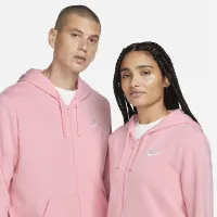 Nike Sportswear Club Fleece жіноча Full-Zip Толстовка з капюшоном Pink