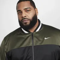 Nike для гольфа Club мужские Dri-FIT Full-Zip для гольфа Куртка цвет черный