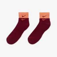Nike Everyday Plus Cushioned тренувальні Ankle шкарпетки колір червоний