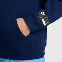 Nike Air мужские Fleece Pullover Толстовка с капюшоном синий