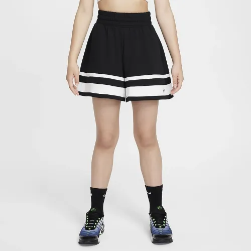 Nike Sportswear Girls' шорти колір чорний