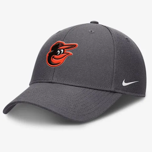 Baltimore Orioles Club мужские Nike Dri-FIT MLB Adjustable Hat цвет серый
