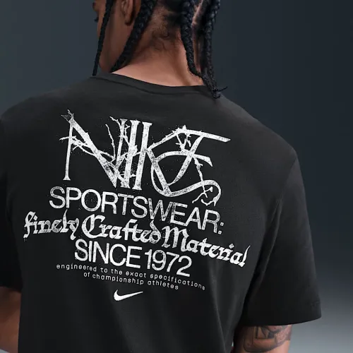 Nike Sportswear футболка колір чорний