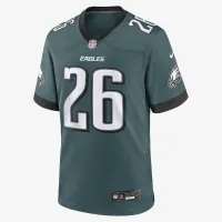 Saquon Barkley Philadelphia Eagles чоловічі Nike NFL Game Football Jersey колір зелений