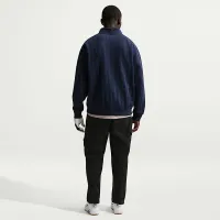 Nike Fairway Fresh мужские Therma-FIT оверсайз 1/2-Zip для гольфа Top синий