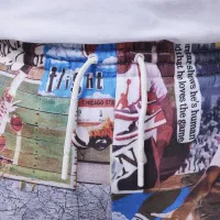 Nike Jordan MJ Brooklyn Big детские Fleece Printed Pants цвет белый