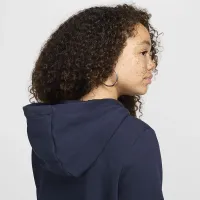Nike Sportswear Club Fleece жіноча Logo Pullover Толстовка з капюшоном блакитний