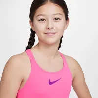 Nike Essential Big дитячі (Girls') Racerback 1-Piece Swimsuit Pink