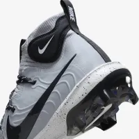 Nike Alpha Huarache NXT MCS чоловічі бейсбольні бутси колір сірий