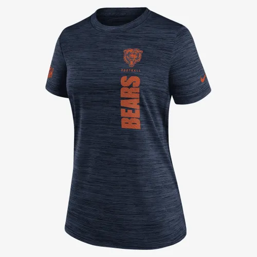 Chicago Bears Velocity женская Nike Dri-FIT NFL футболка синий