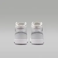 Nike Air Jordan 1 Mid SE Big детские Кроссовки цвет белый