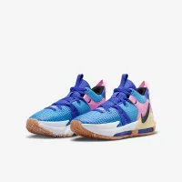 Nike LeBron Witness 7 Big детские баскетбольные Кроссовки синий