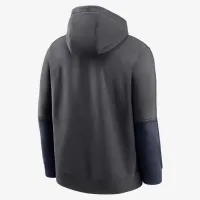 Penn State Nittany Lions Sideline Team Issue Club чоловічі Nike College Pullover Толстовка з капюшоном колір сірий