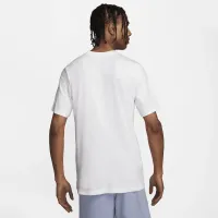 Nike мужские Fitness футболка цвет белый