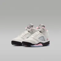 Nike Jordan 5 Retro Little дитячі Кросівки колір білий