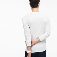 Футболка Lacoste TH6712-001 - Белые