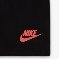 Nike Sportswear Baby On the Move Printed Tee and French Terry шорти комплект колір чорний