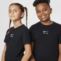 Nike Air Big дитячі футболка колір чорний