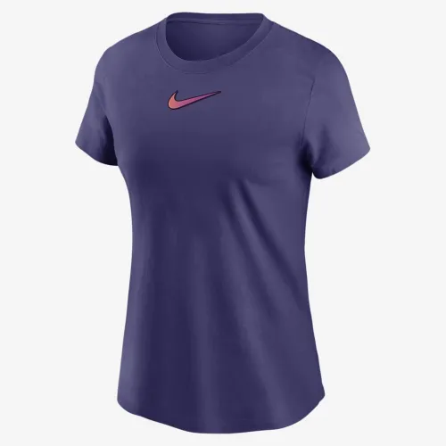 Nike жіноча Tennis футболка колір фіолетовий