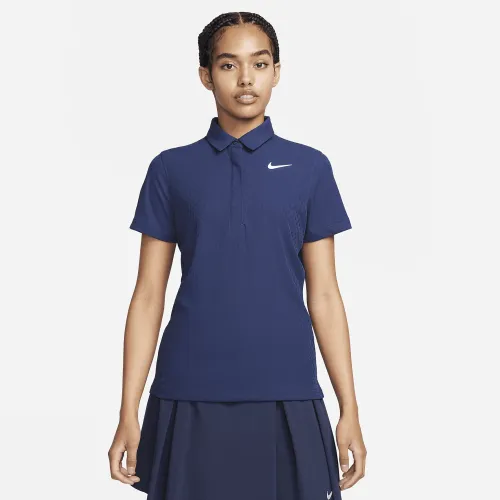 Nike Tour женская Dri-FIT ADV Short-Sleeve для гольфа Polo синий