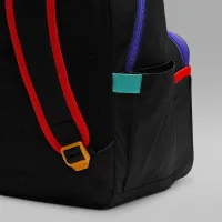 Nike Air Jordan Lunch наплічник Big дитячі наплічник (18L) and Lunch сумка (3L) колір чорний