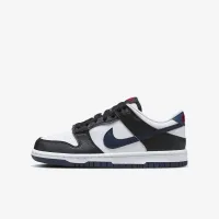 Nike Dunk Low Big детские Кроссовки цвет черный