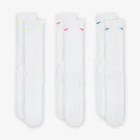 Nike Everyday Plus Cushioned тренировочные Crew носки (3 пары) многоцветный