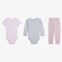 Nike Baby Essentials Baby (12-24M) 3-Piece Bodysuit комплект різнокольорові