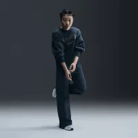 Nike Sportswear Phoenix Fleece женская Over-оверсайз Crew-Neck Logo свитшот синий