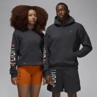 Nike Jordan Artist Series By Darien Birks мужские Fleece Толстовка с капюшоном цвет серый