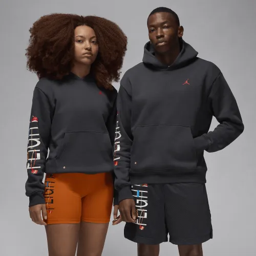 Nike Jordan Artist Series By Darien Birks мужские Fleece Толстовка с капюшоном цвет серый