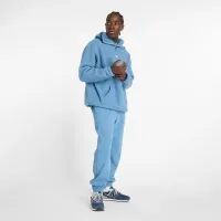 Кофта/футболка New Balance MT44584HEB - Голубая