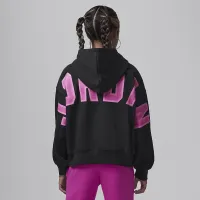 Nike Jordan Y2K Big детские Pullover Толстовка с капюшоном цвет черный