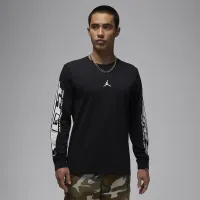 Nike Jordan MVP чоловічі Long-Sleeve футболка колір чорний