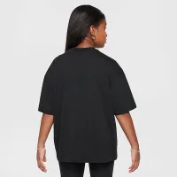 Nike Sportswear Big детские (Girls') футболка цвет черный