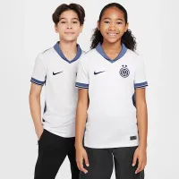 Inter Milan 2024/25 Stadium Away Big детские Nike Dri-FIT Soccer Replica Jersey цвет белый