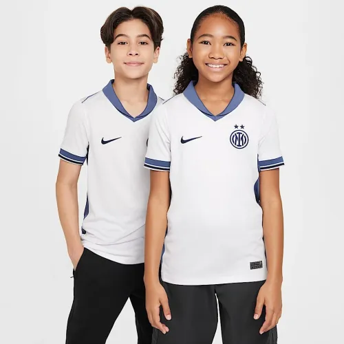 Inter Milan 2024/25 Stadium Away Big детские Nike Dri-FIT Soccer Replica Jersey цвет белый
