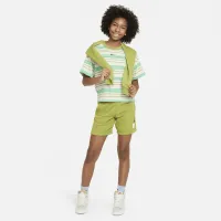 Nike Sportswear Essentials+ Big дитячі (Girls') Boxy футболка колір зелений