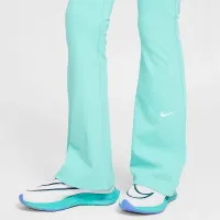 Nike One Girls' Dri-FIT Flaколір червоний лосіни колір зелений