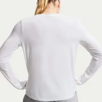 Nike One Classic жіноча Dri-FIT Long-Sleeve Top колір білий